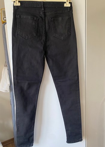 Kadın Siyah Mango Kumaş Pantolon - Görsel 3