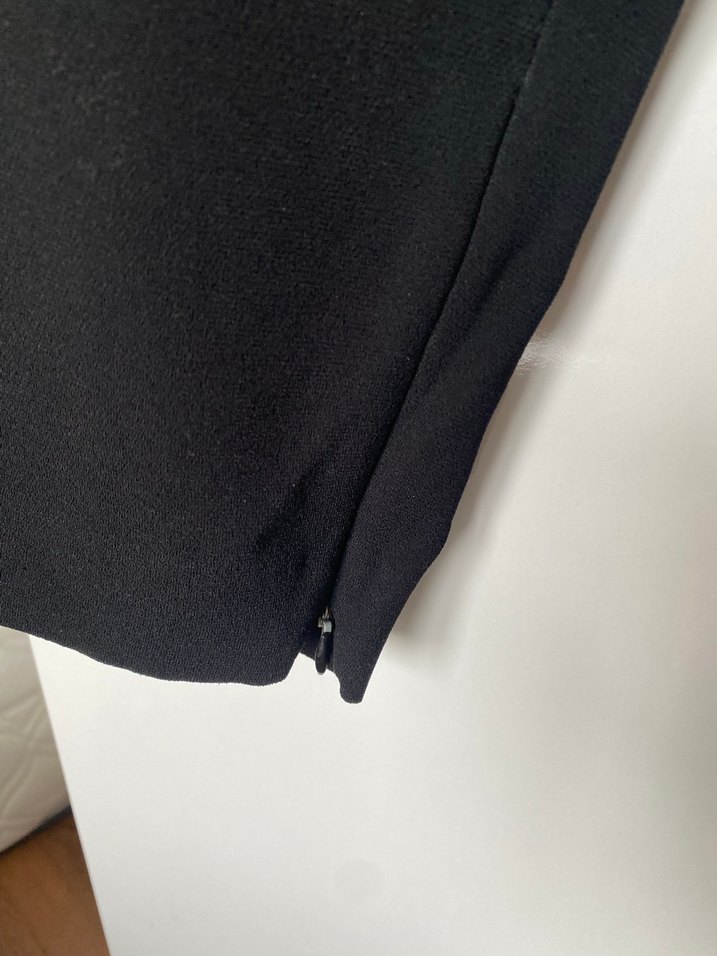 Kadın Siyah Mango Kumaş Pantolon - Görsel 2