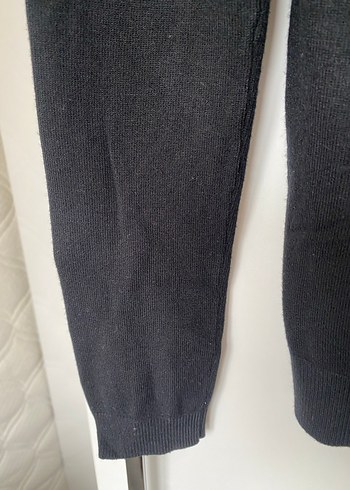 Lacivert Düğmeli V Yaka Kadın Hırka - Görsel 8