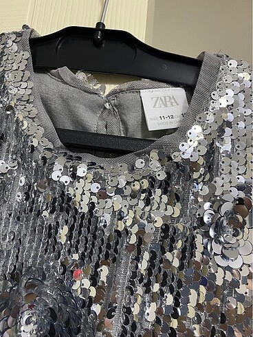 Zara Pullu elbise