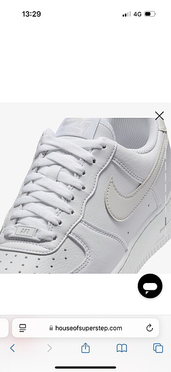 36,5 Beden beyaz Renk Nike air