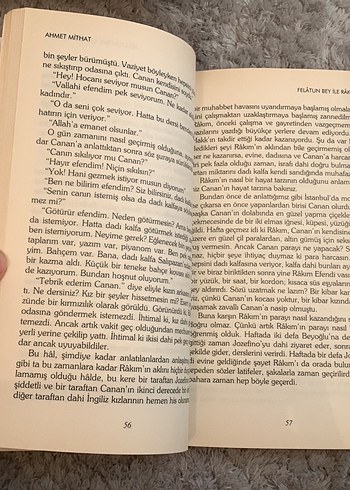  Beden Felâtun Bey ile Râkım Efendi - Ahmet Mithat