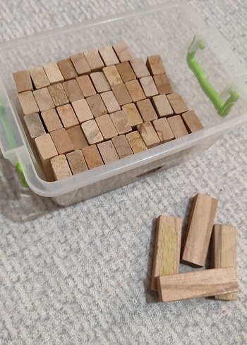 Ahşap Blok jenga Oyun Seti