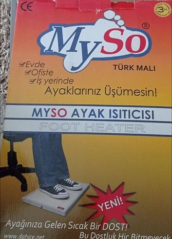 My so ayak ısıtıcısı