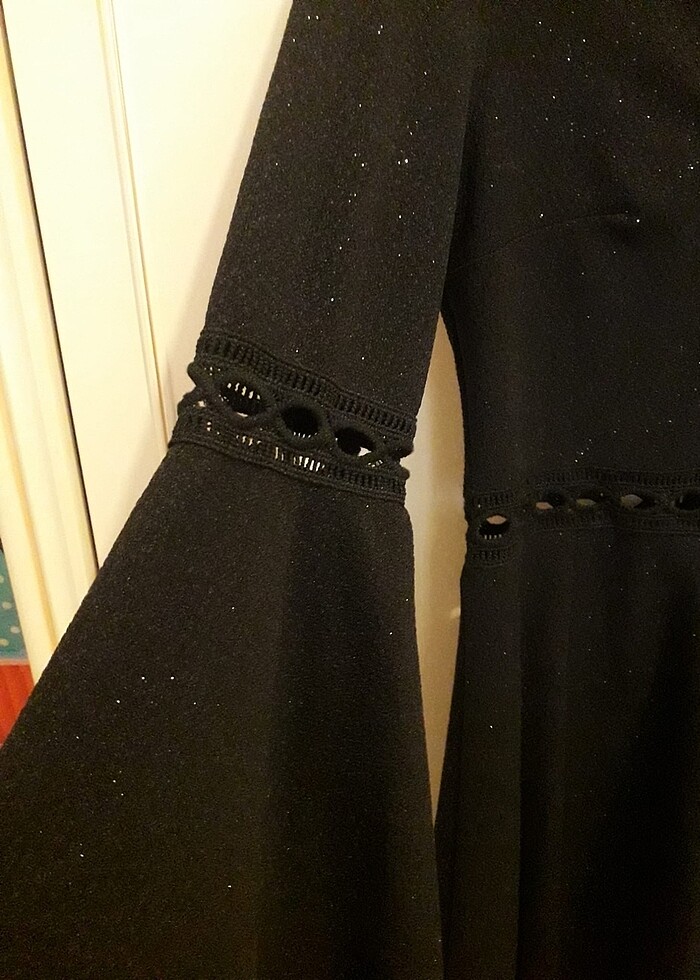 Siyah elbise - Görsel 3