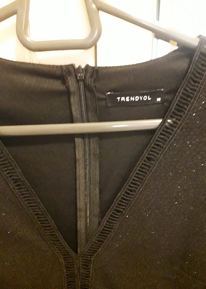 Siyah elbise - Görsel 4