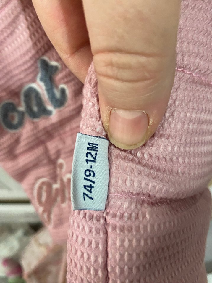 Kapşonlu Kız bebek yelek - Görsel 2