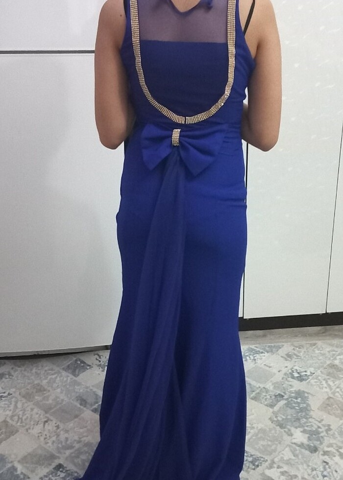 Uzun abiye elbise - Görsel 2