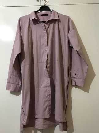 xl Beden Pudra rengi tunik