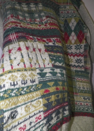 kilim desenli kazak