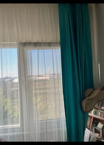 80x 250 4 adet modern  fon Perde - Görsel 2