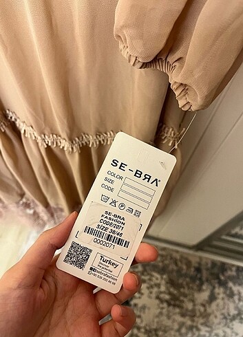 42 Beden Sifon elbise