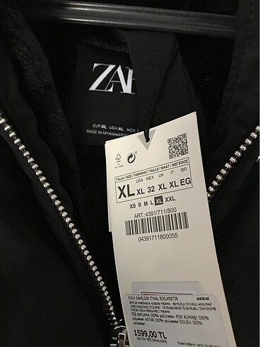 Zara Zara kadın kaban