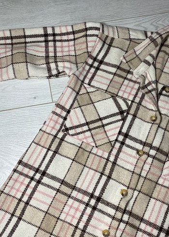 Düğmeli Uzun Kollu Ekose çocuk Gömlek - Görsel 3