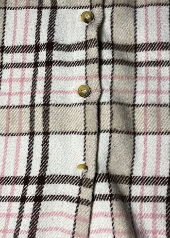 Düğmeli Uzun Kollu Ekose çocuk Gömlek - Görsel 4