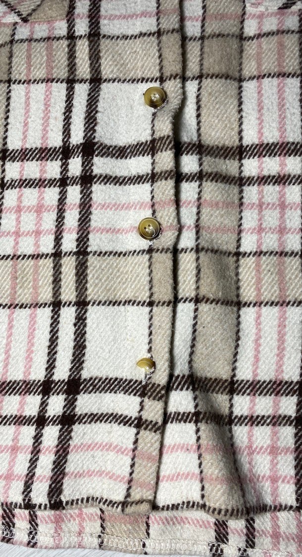 Düğmeli Uzun Kollu Ekose çocuk Gömlek - Görsel 4