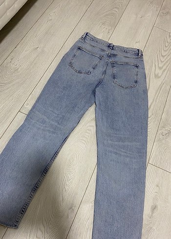 Gri Kadın Midi Kot Pantolon - Görsel 7