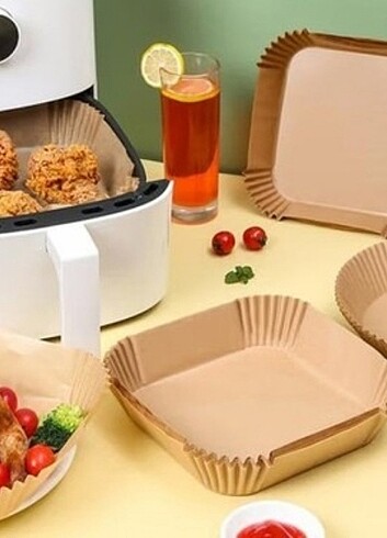 Diğer 50 Adet XL Xxl airfryer pişirme kağıdı