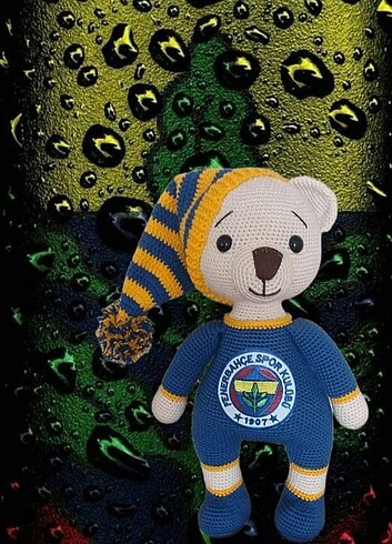 Beden Amigurumi fenerbahçe ayıcık