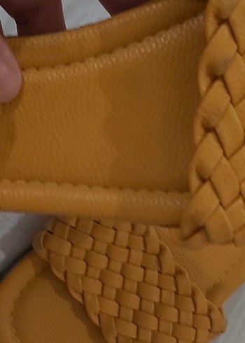 Çok Renkli Gri Bantlı Sandalet - Görsel 6