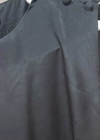 Siyah Piliseli Midi Etek - Görsel 5