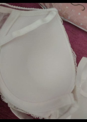 Beyaz Bohem Tarzı Dantelli Sütyen - Görsel 5