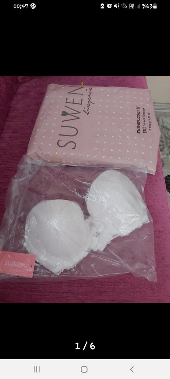 Beyaz Bohem Tarzı Dantelli Sütyen - Görsel 2