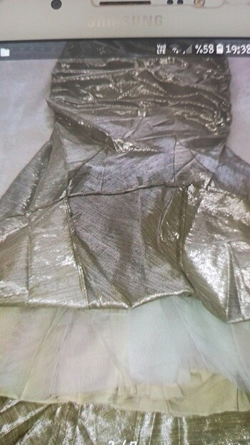 Balık model elbise - Görsel 3