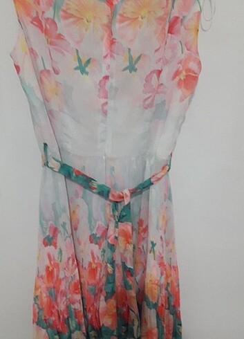 Şifon elbise - Görsel 3