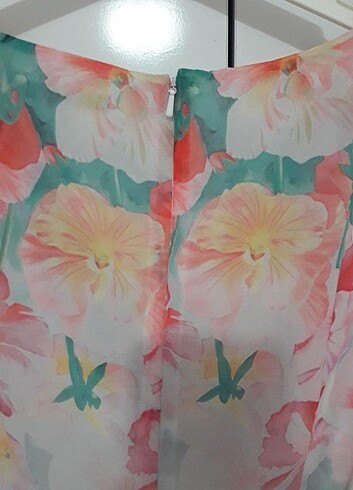 Şifon elbise - Görsel 4