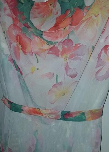 Şifon elbise - Görsel 6