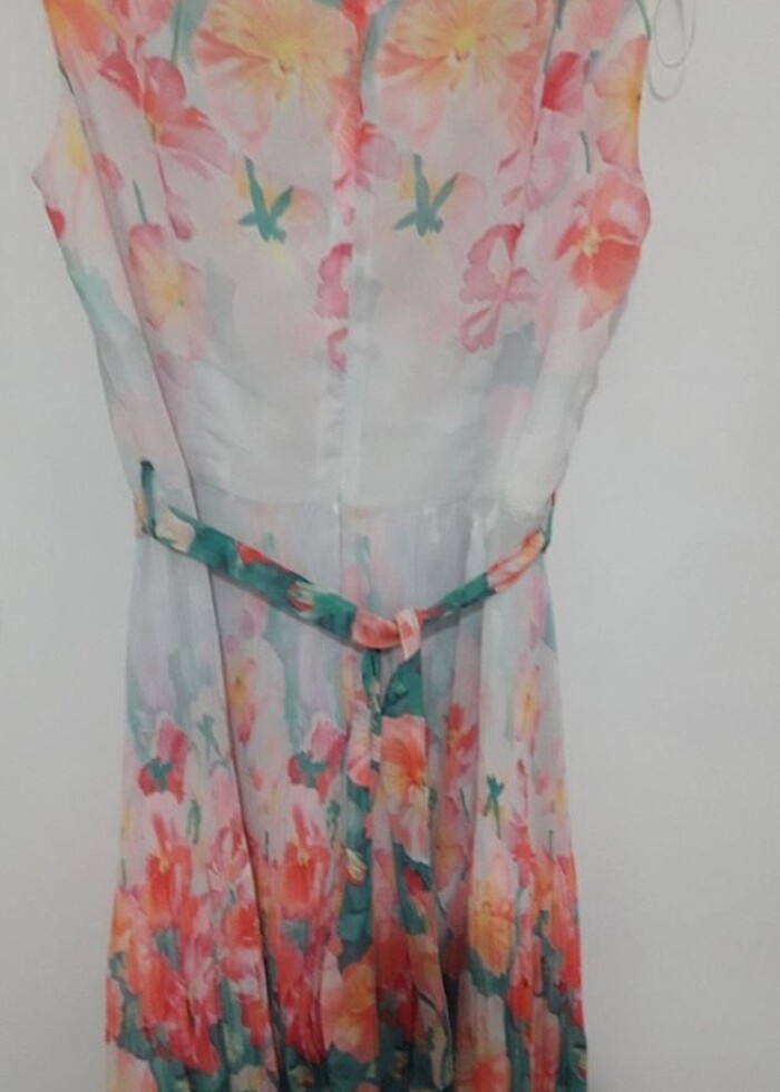 Şifon elbise - Görsel 3