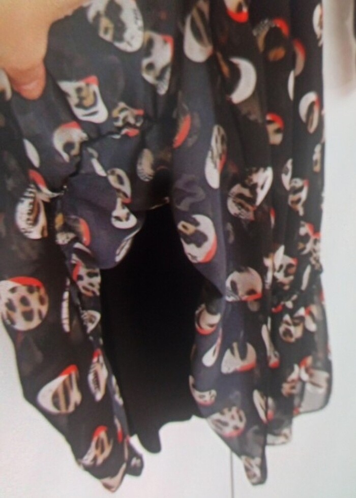 Şifon elbise - Görsel 3