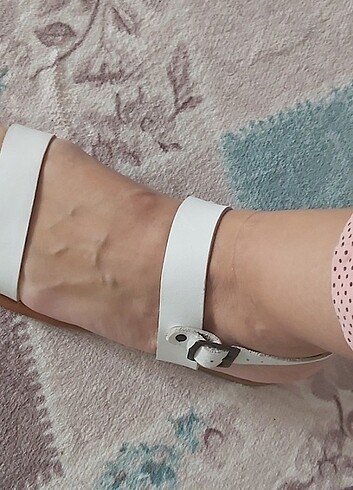 Deri sandalet - Görsel 4