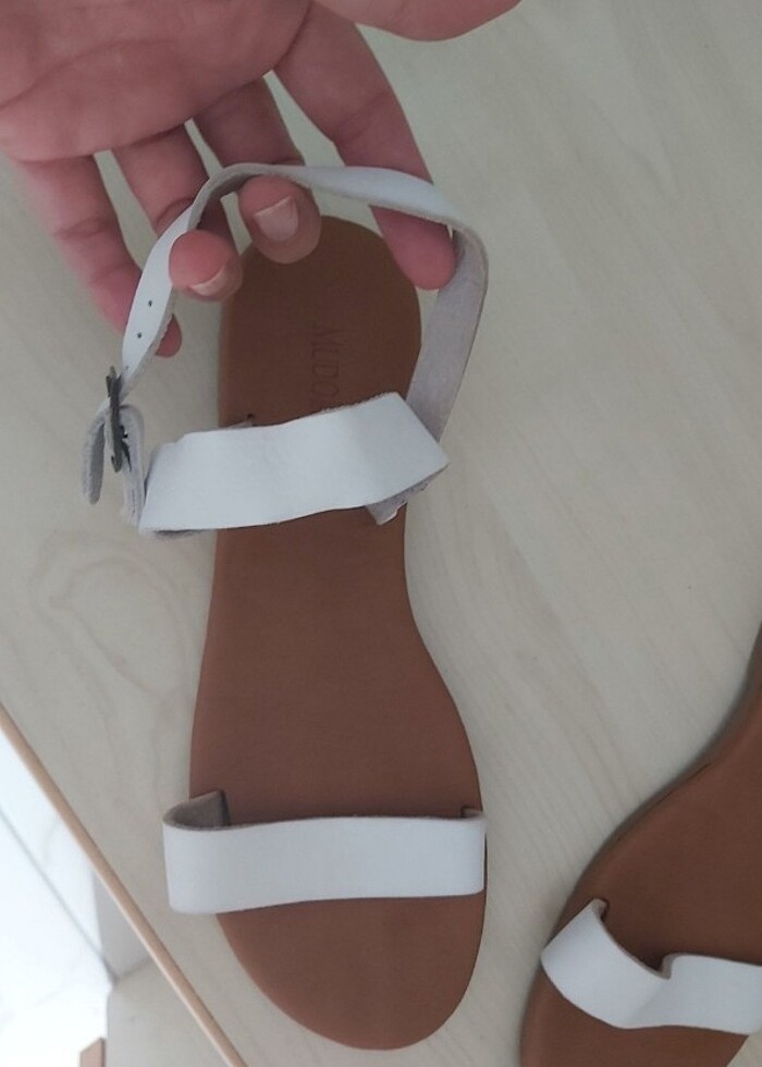 Deri sandalet - Görsel 2