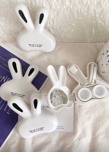 Tavşan Kulaklı Makyaj Süngeri Seti - Görsel 2