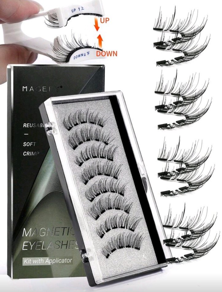 Manyetik Siyah Takma Kirpik Seti - Görsel 3