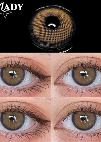 Parlak Kahverengi Takma Kirpik - Görsel 2