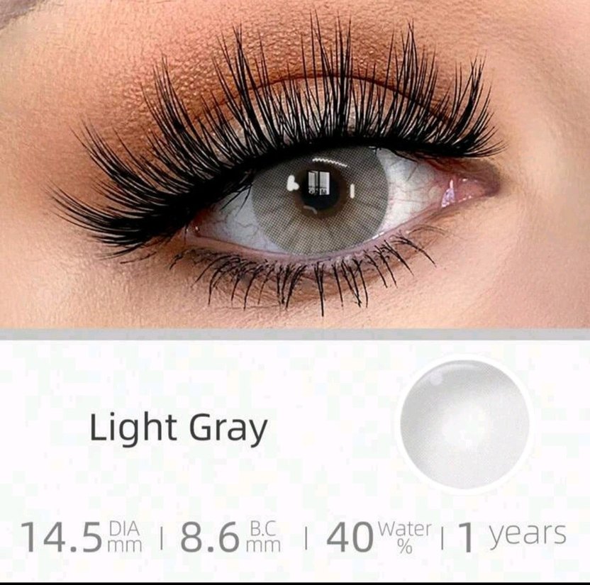 Gri Takma Kirpik - Görsel 3