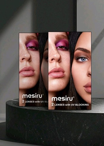 Koyu Kırmızı Takma Kirpikler - Görsel 3