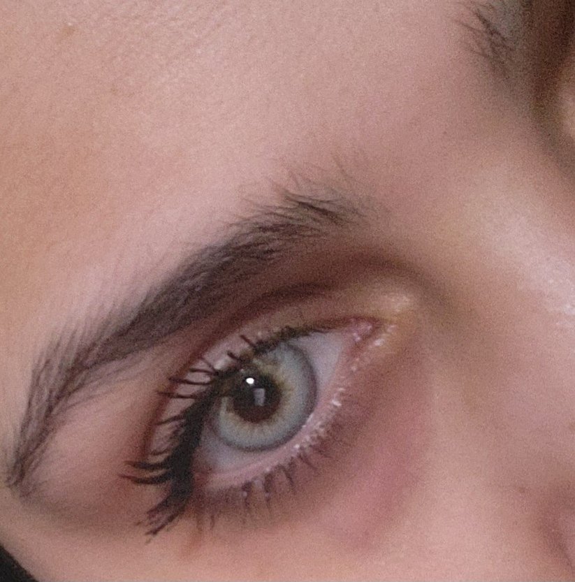 Bej Gri Takma Kirpik - Görsel 4