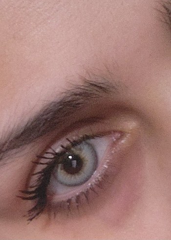 Bej Gri Takma Kirpik - Görsel 3