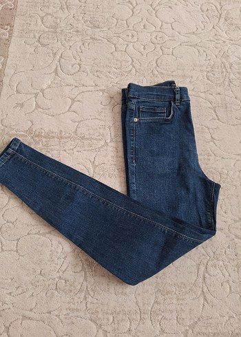 LC Waikiki Koyu Mavi Dar Kesim Denim Jean