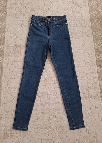 LC Waikiki Koyu Mavi Dar Kesim Denim Jean