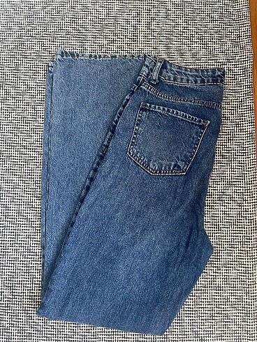 Diğer Geniş paça kot pantolon