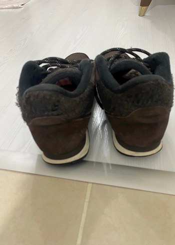 Erkek Kahverengi Bağcıklı Sneakers - Görsel 3