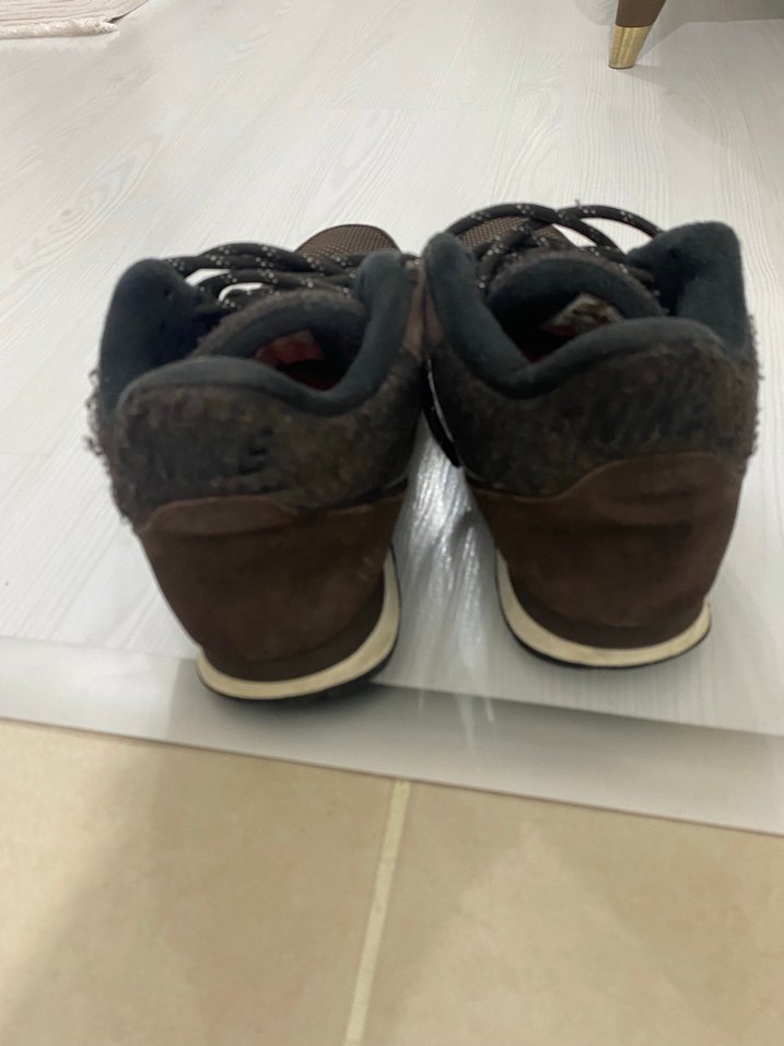 Erkek Kahverengi Bağcıklı Sneakers - Görsel 3