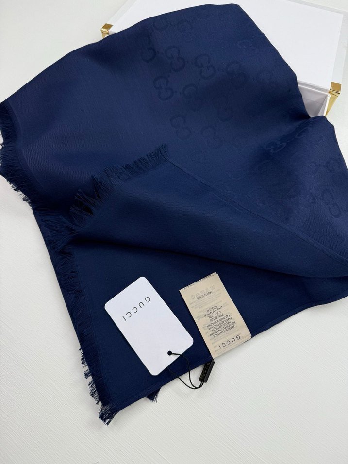 İthal Yün Pamuk Şal - Görsel 2