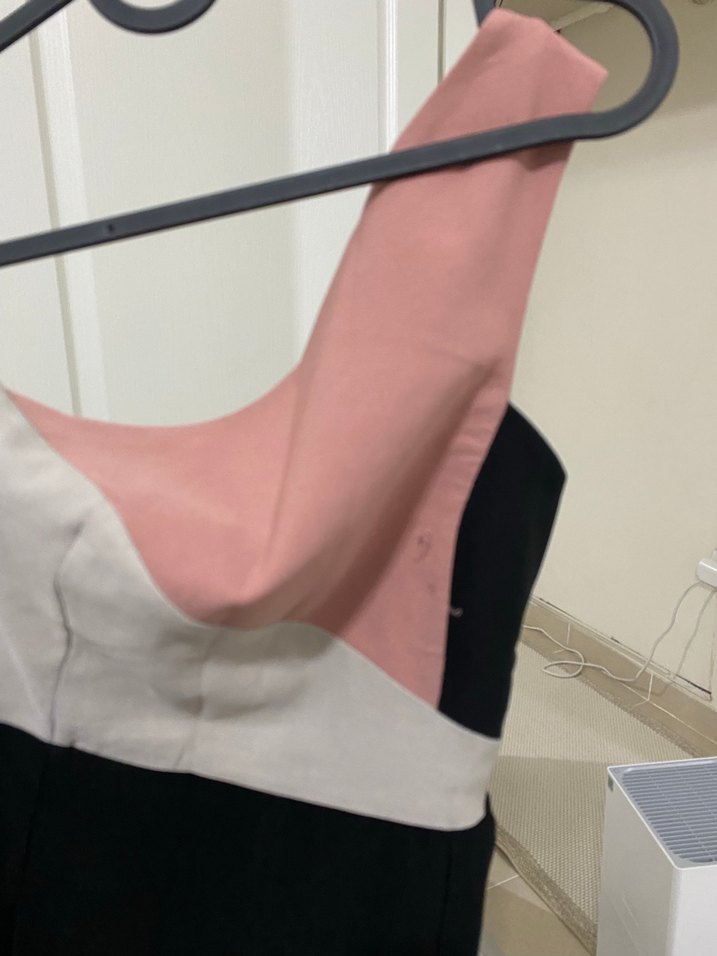 Siyah Drapeli Uzun Abiye Elbise - Görsel 3