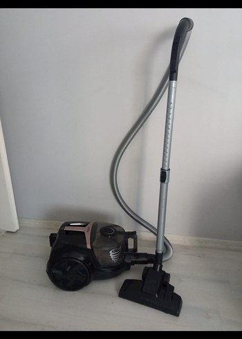 Gri Renk Silindir Arnica toz torbasız Elektrikli Süpürge